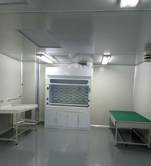 重庆千级装配式洁净室的结构特点及配套设施